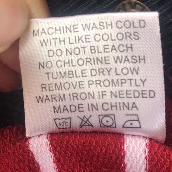 Coco and Main Women’s Size Large Stripped Button Snap Down Cardigan - Picture 9 of 13